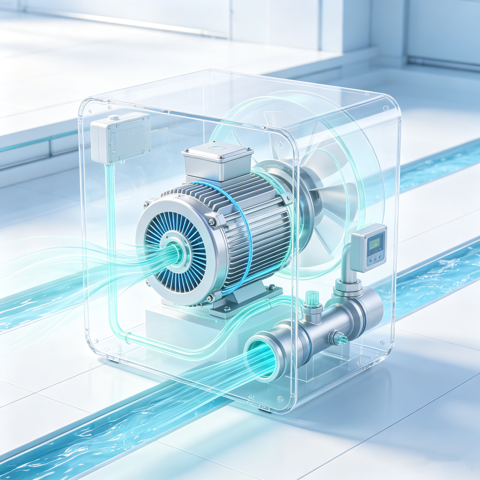 Motor-Applications of fans and pumps
